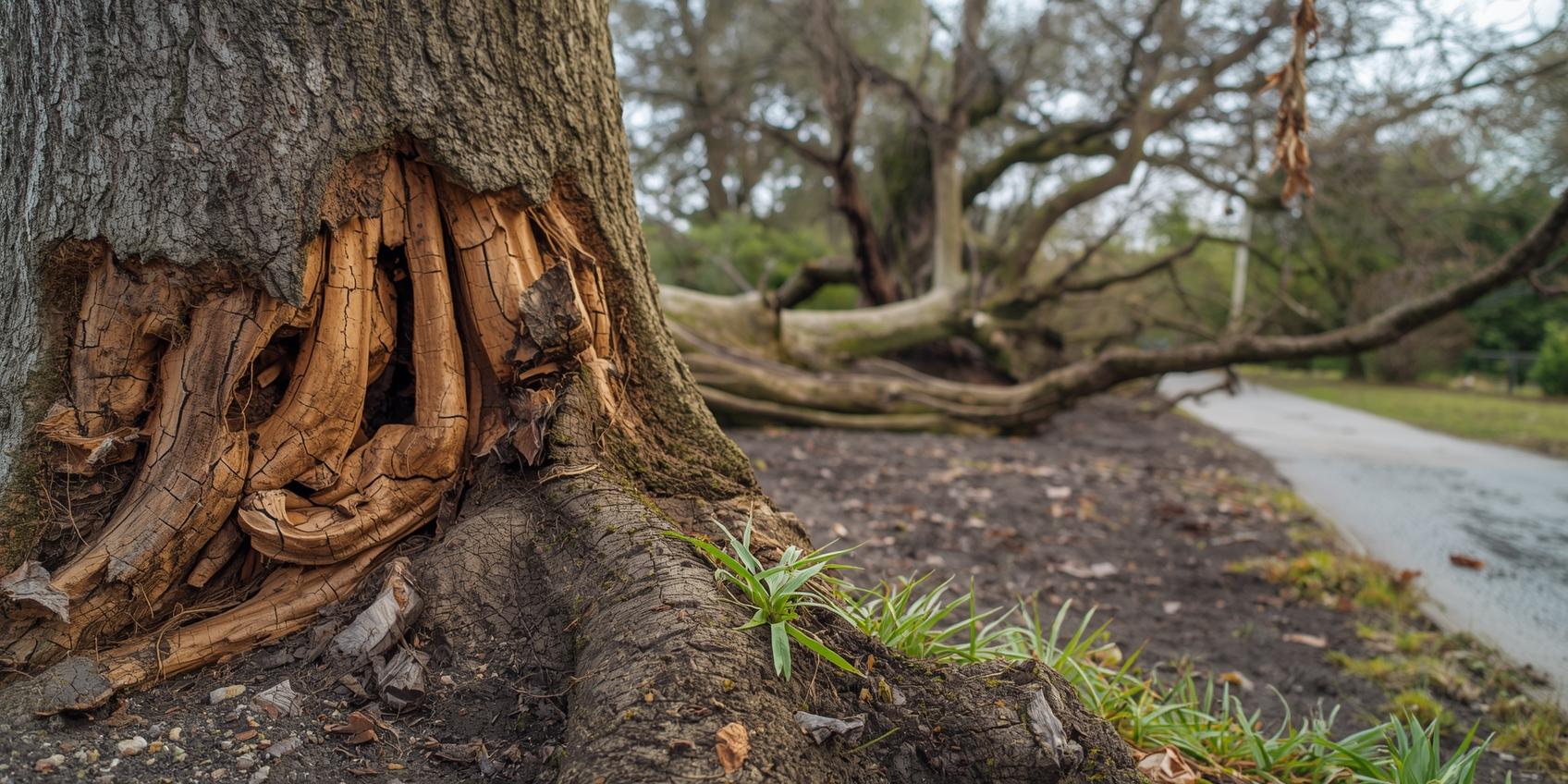 Comment identifier un arbre dangereux après une tempête